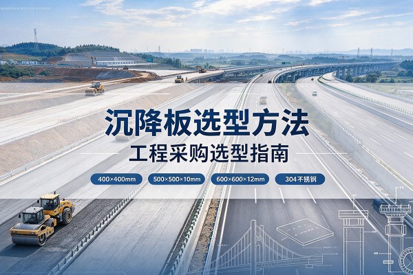 隆阳沉降板选择方法