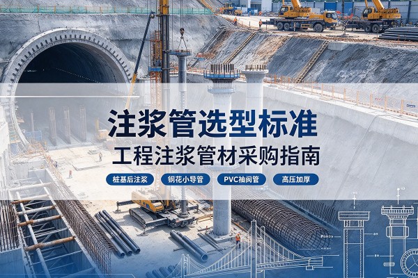 隆阳注浆管选型标准